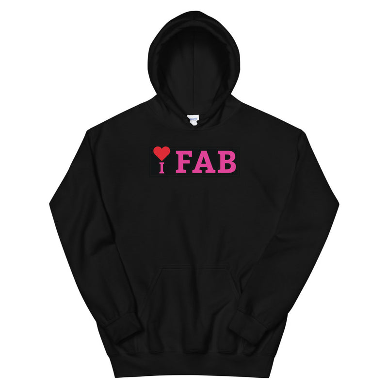 IM FABOLOUS HOODIE DARKPINK (RedHeart)