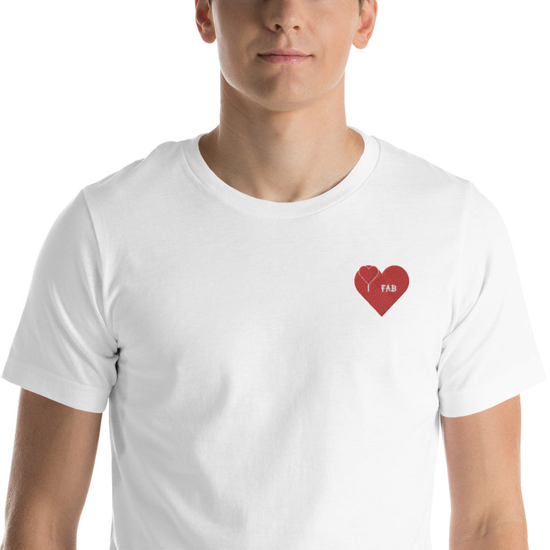 Im Fabolous BloodRed Short-Sleeve Unisex T-Shirt (RedHeart)