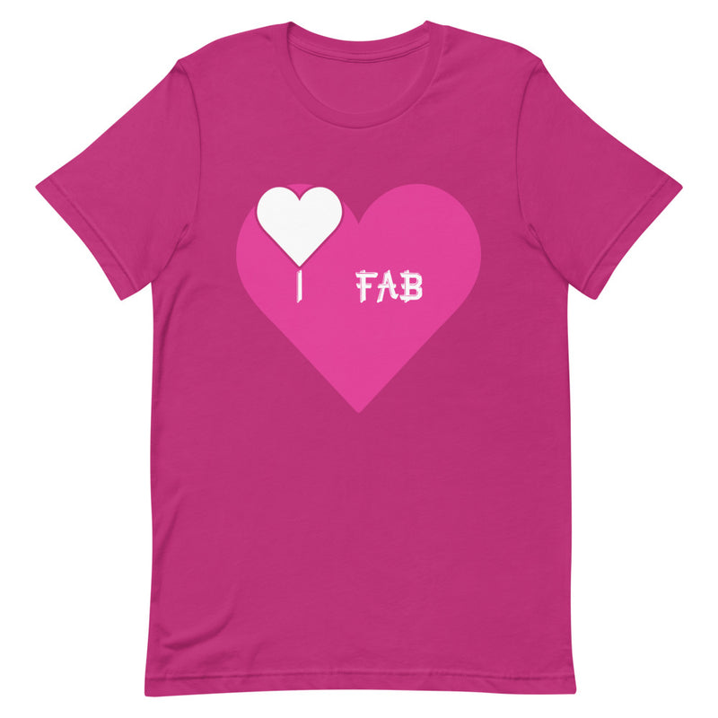 IM FABOLOUS TEE Pretty&Pink (WhiteHeart)