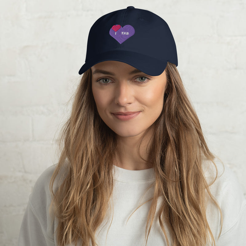 Im Fabolous Dad Hat (PinkHeart)