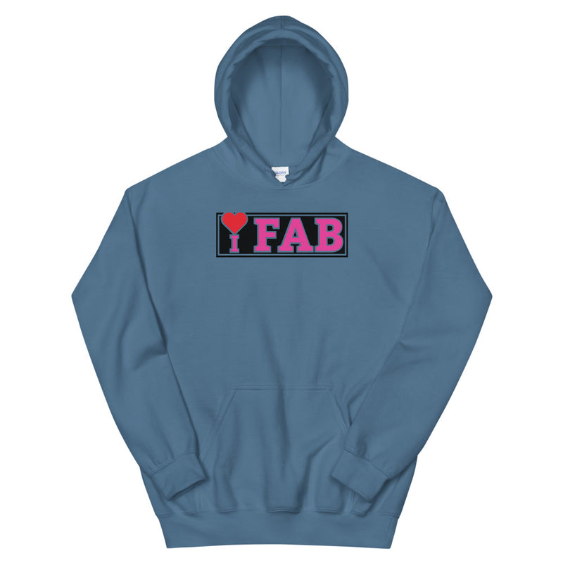 IM FABOLOUS HOODIE DARKPINK (RedHeart)