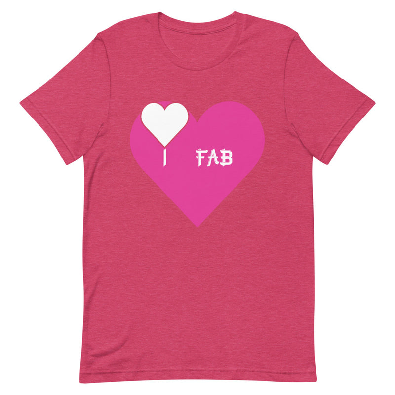 IM FABOLOUS TEE Pretty&Pink (WhiteHeart)