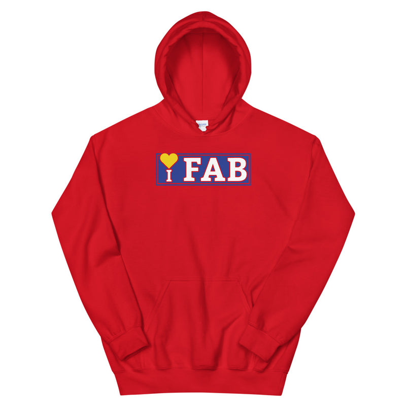 IM FABOLOUS HOODIE RED (YellowHeart)