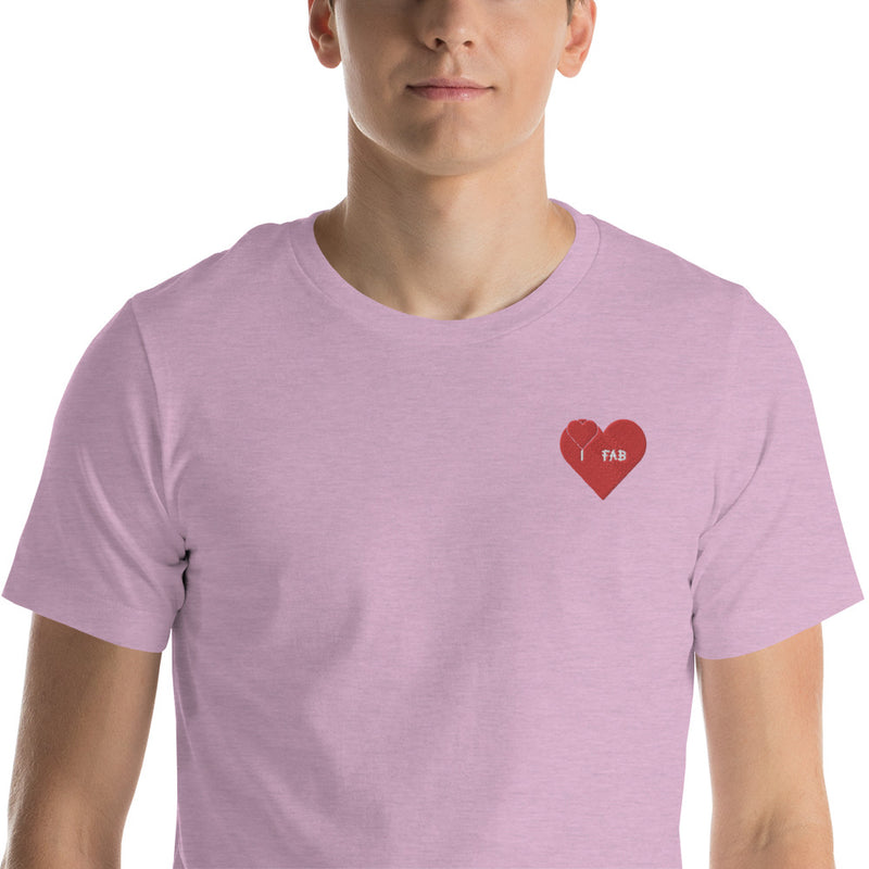 Im Fabolous BloodRed Short-Sleeve Unisex T-Shirt (RedHeart)