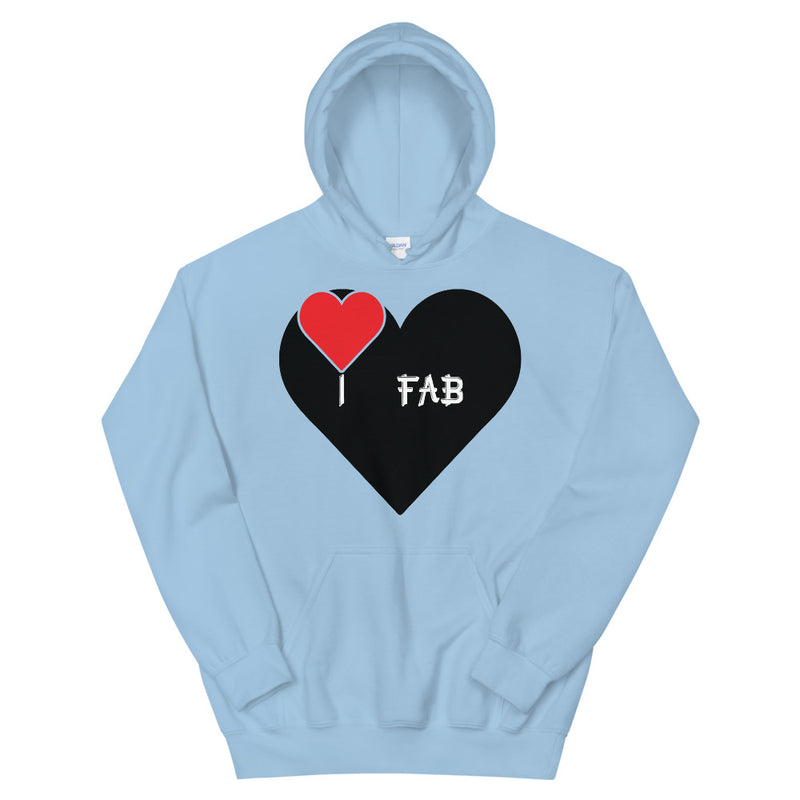 IM FABOLOUS HOODIE DARKBLACK (RedHeart)