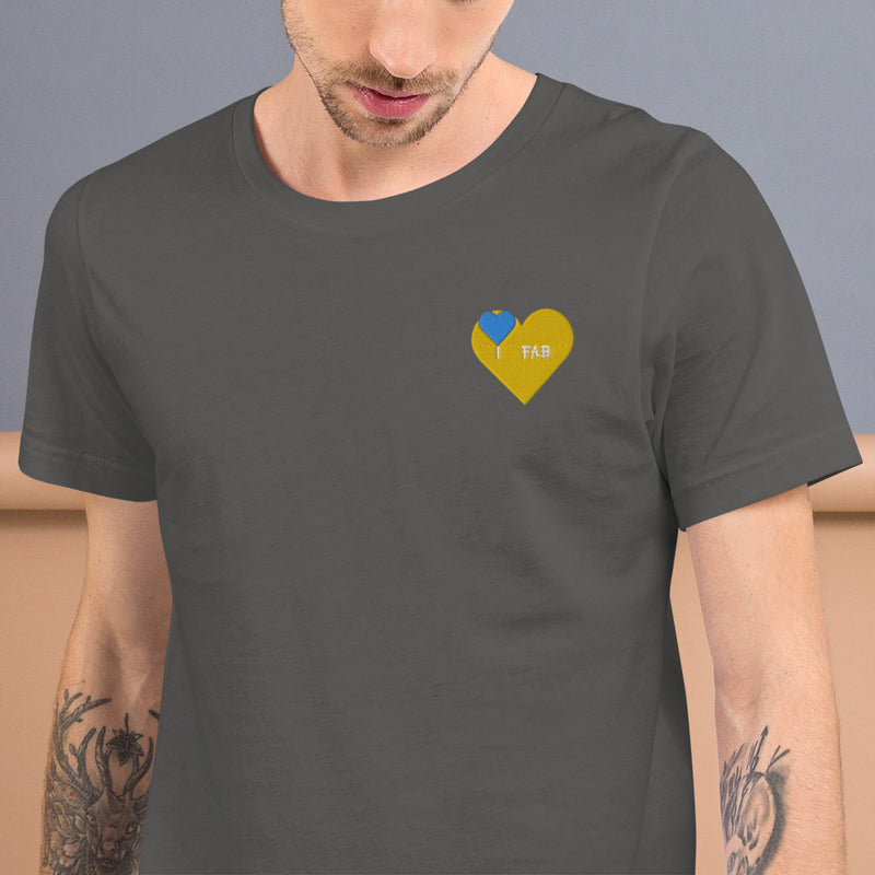 Im Fabolous Short-Sleeve T-Shirt (LightBlueHeart)