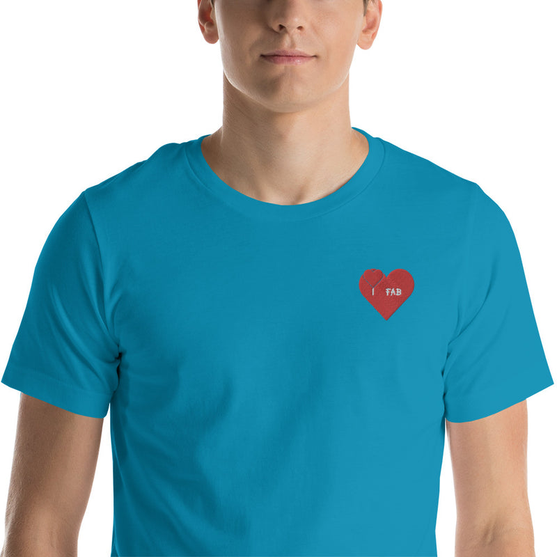 Im Fabolous BloodRed Short-Sleeve Unisex T-Shirt (RedHeart)