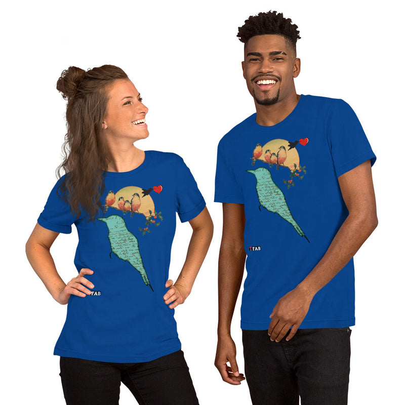 Im Fabolous Blue Tail Short-Sleeve Unisex T-Shirt