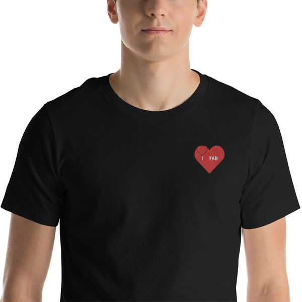 Im Fabolous BloodRed Short-Sleeve Unisex T-Shirt (RedHeart)