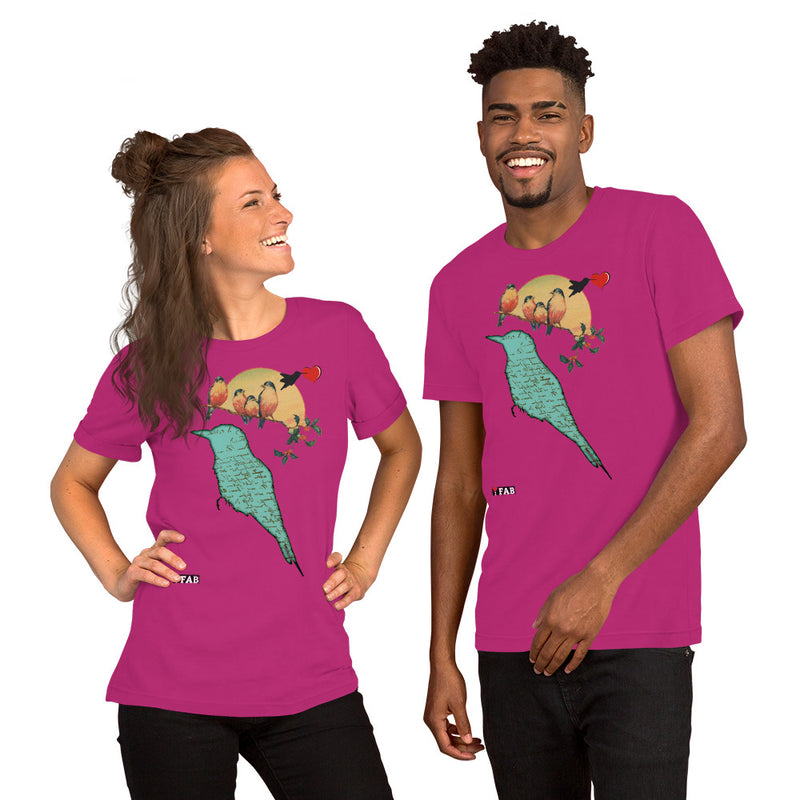 Im Fabolous Blue Tail Short-Sleeve Unisex T-Shirt