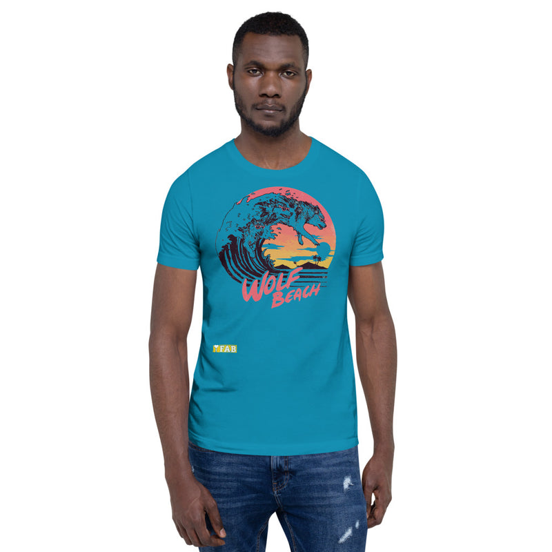 Im Fabolous WolfBeach Short-Sleeve Unisex T-Shirt