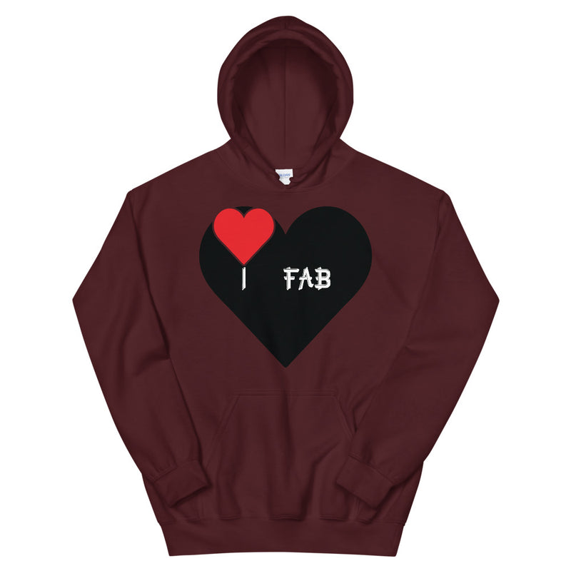 IM FABOLOUS HOODIE DARKBLACK (RedHeart)