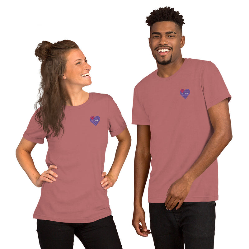 Im Fabolous CottonCandy Short-Sleeve Unisex T-Shirt (PinkHeart)