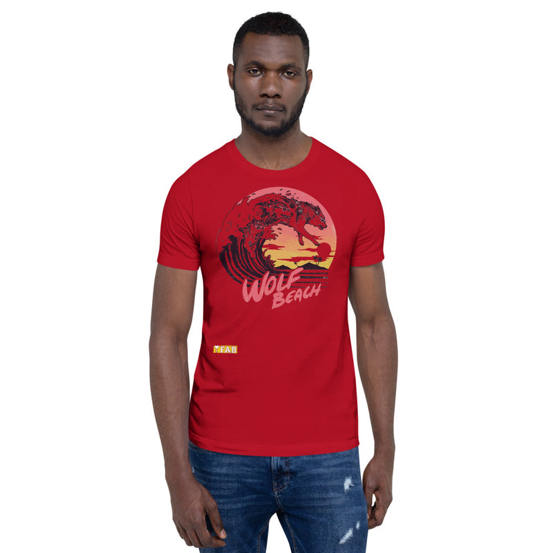 Im Fabolous WolfBeach Short-Sleeve Unisex T-Shirt