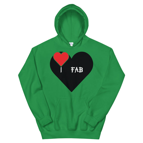 IM FABOLOUS HOODIE DARKBLACK (RedHeart)