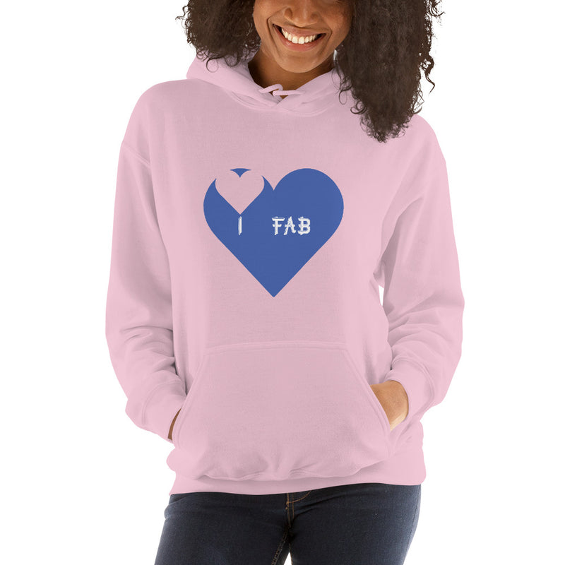 Im Fabolous Unisex Hoodie (BlueHeart)