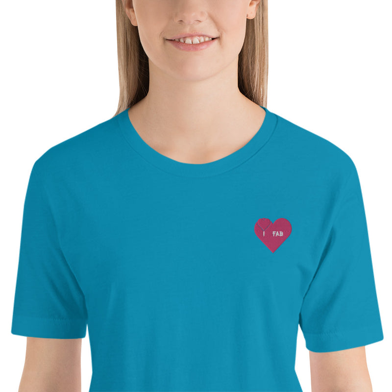 ImFabolous PrettyPink Short-Sleeve Unisex T-Shirt (PinkHeart)