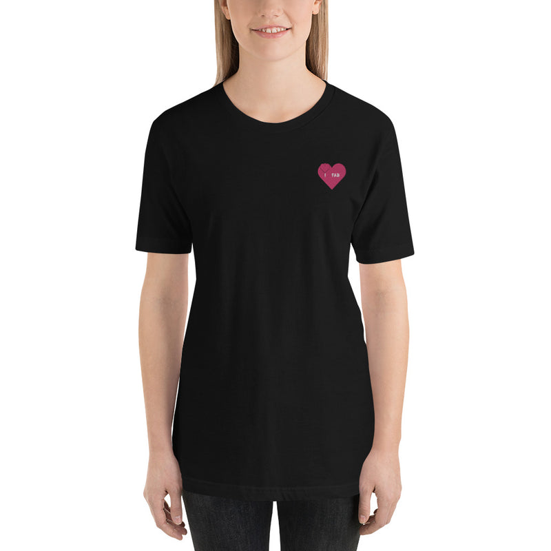 ImFabolous PrettyPink Short-Sleeve Unisex T-Shirt (PinkHeart)