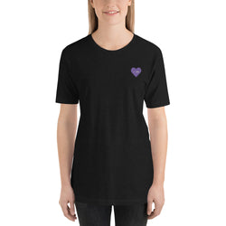 ImFabolous PurplePassion Short-Sleeve Unisex T-Shirt (PurpleHeart)