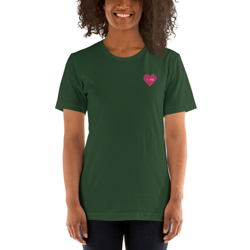 ImFabolous PrettyPink Short-Sleeve Unisex T-Shirt (PinkHeart)