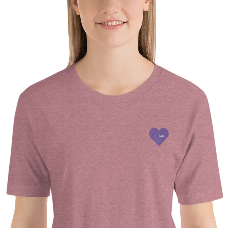 ImFabolous PurplePassion Short-Sleeve Unisex T-Shirt (PurpleHeart)