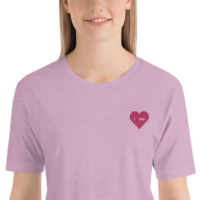 ImFabolous PrettyPink Short-Sleeve Unisex T-Shirt (PinkHeart)