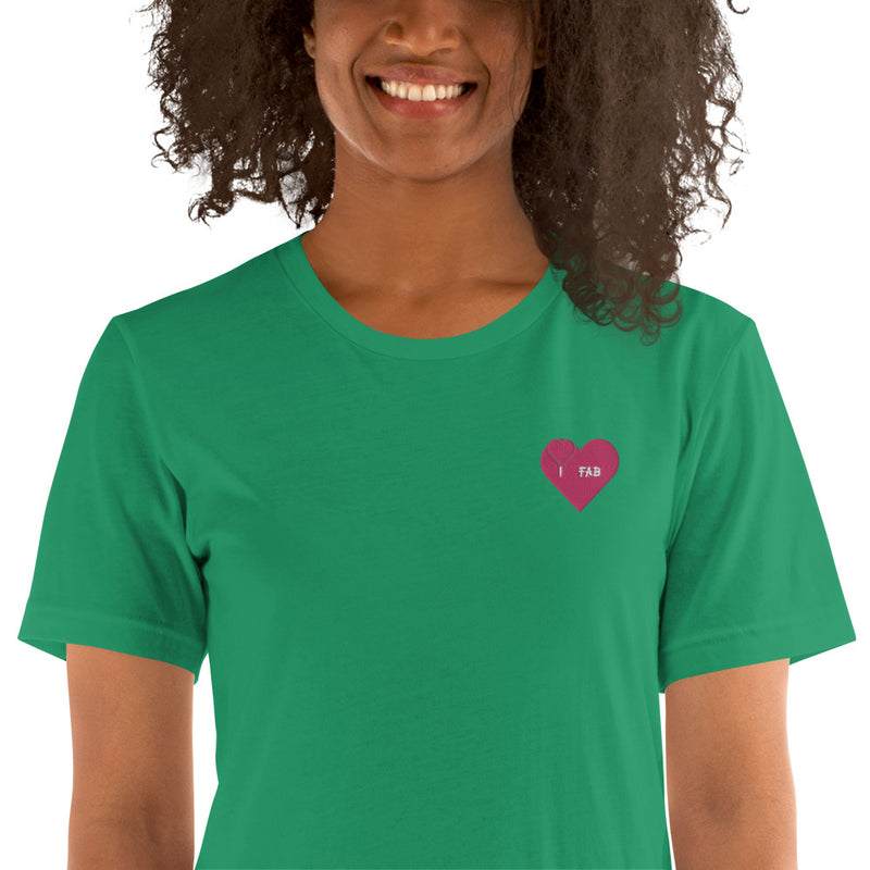 ImFabolous PrettyPink Short-Sleeve Unisex T-Shirt (PinkHeart)