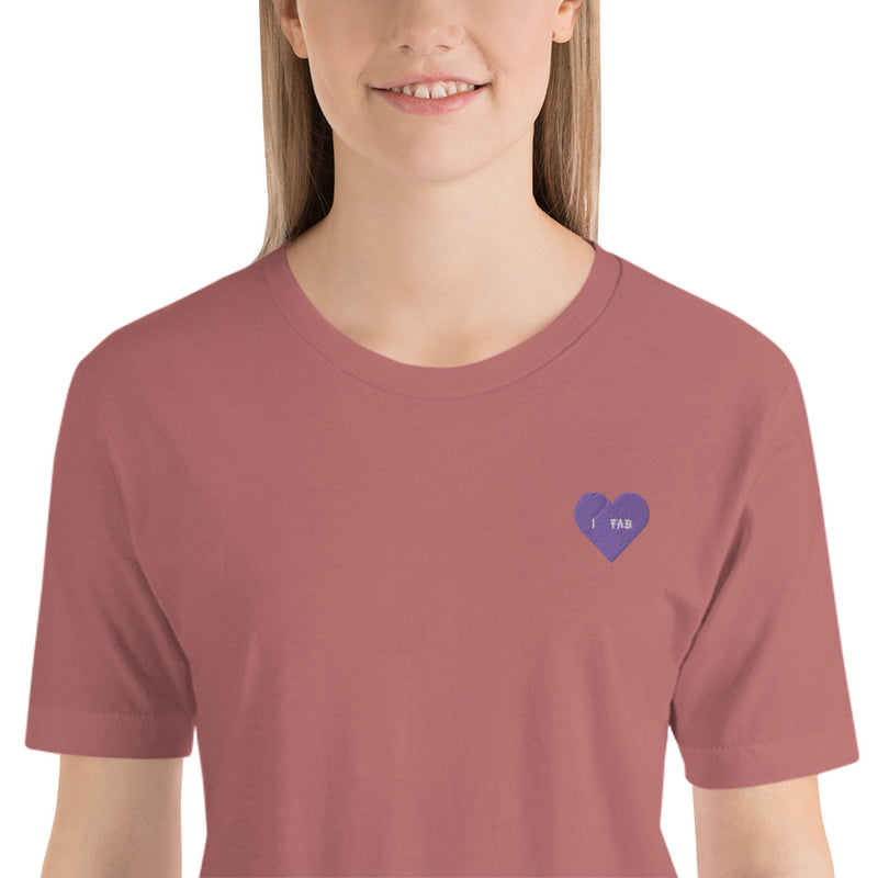 ImFabolous PurplePassion Short-Sleeve Unisex T-Shirt (PurpleHeart)