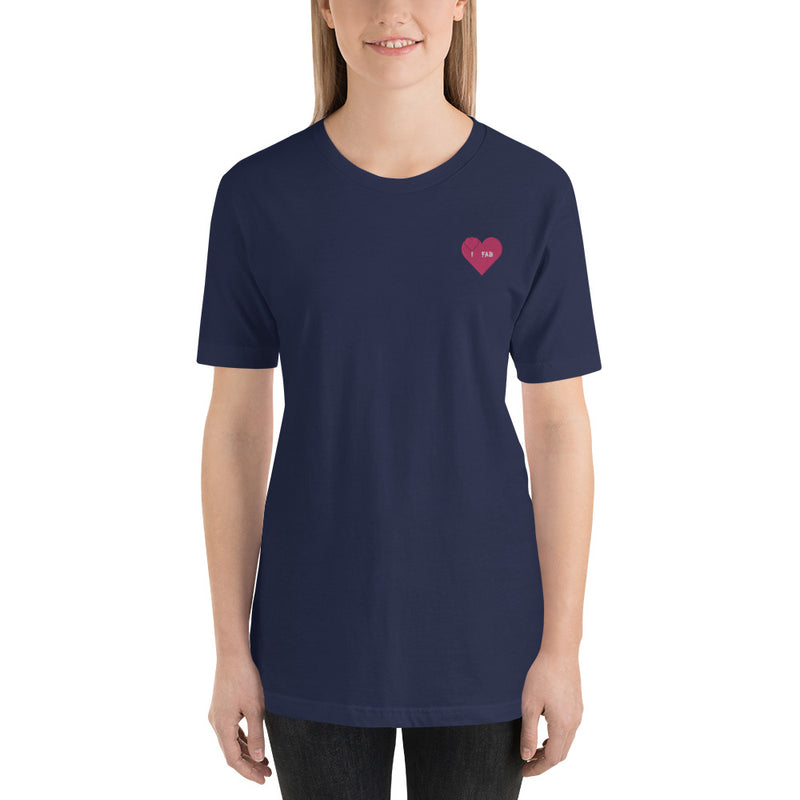 ImFabolous PrettyPink Short-Sleeve Unisex T-Shirt (PinkHeart)