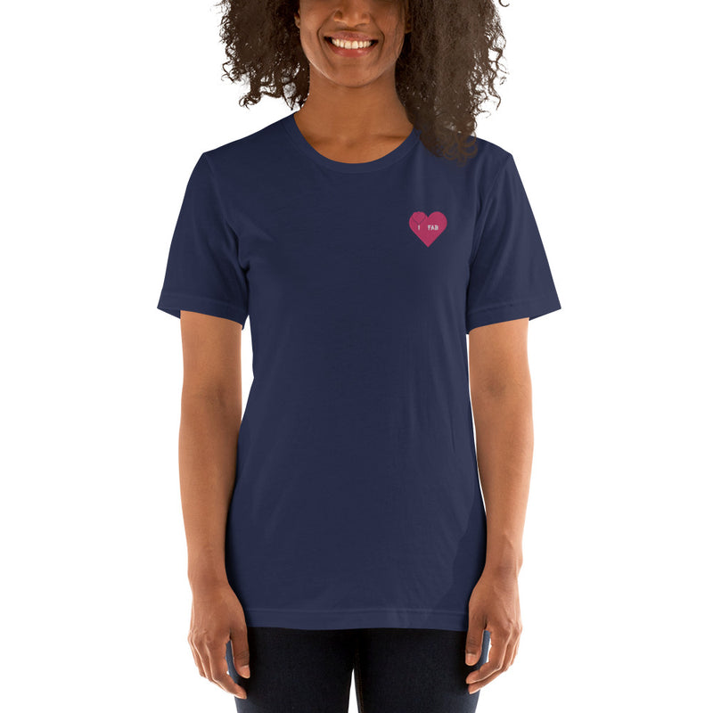 ImFabolous PrettyPink Short-Sleeve Unisex T-Shirt (PinkHeart)