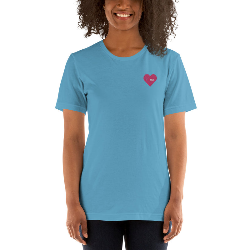 ImFabolous PrettyPink Short-Sleeve Unisex T-Shirt (PinkHeart)