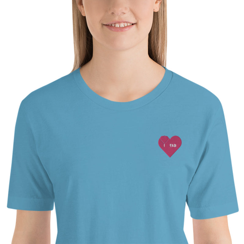 ImFabolous PrettyPink Short-Sleeve Unisex T-Shirt (PinkHeart)