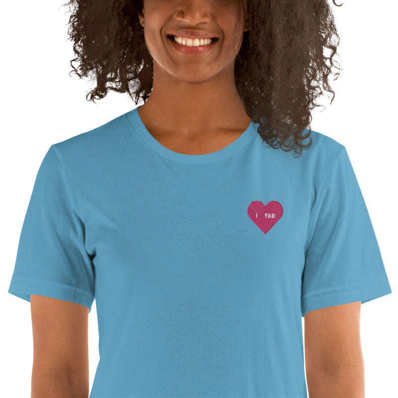 ImFabolous PrettyPink Short-Sleeve Unisex T-Shirt (PinkHeart)