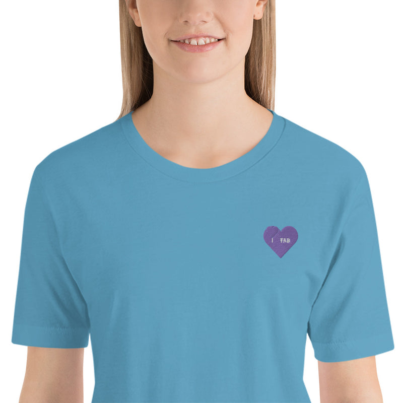 ImFabolous PurplePassion Short-Sleeve Unisex T-Shirt (PurpleHeart)