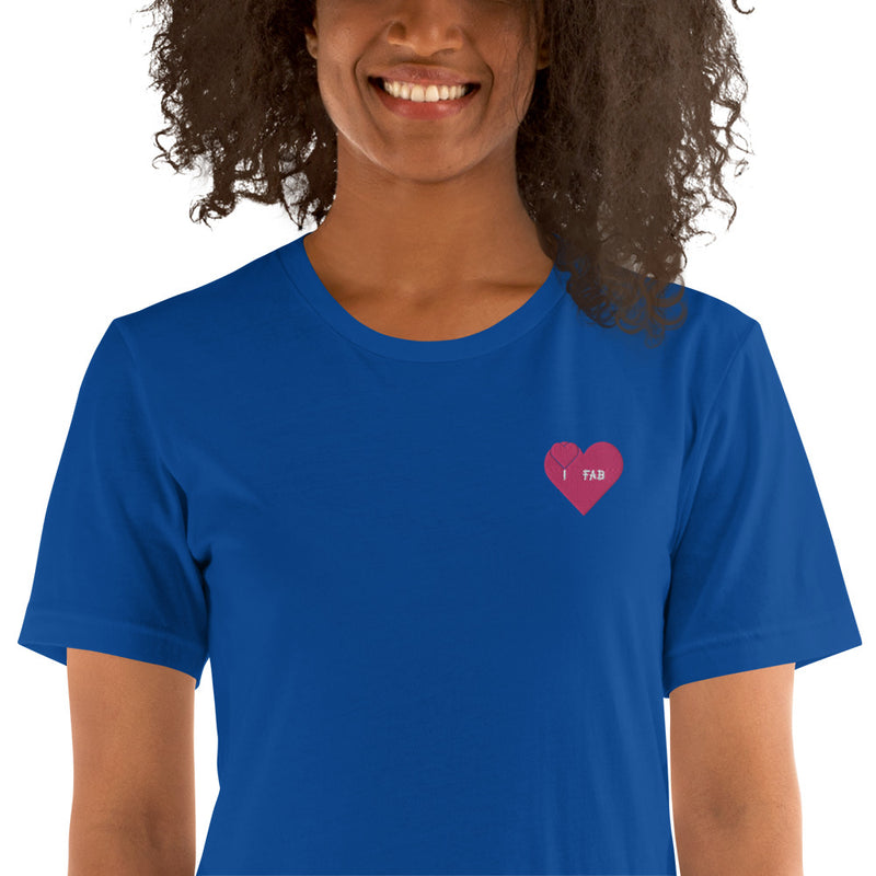 ImFabolous PrettyPink Short-Sleeve Unisex T-Shirt (PinkHeart)