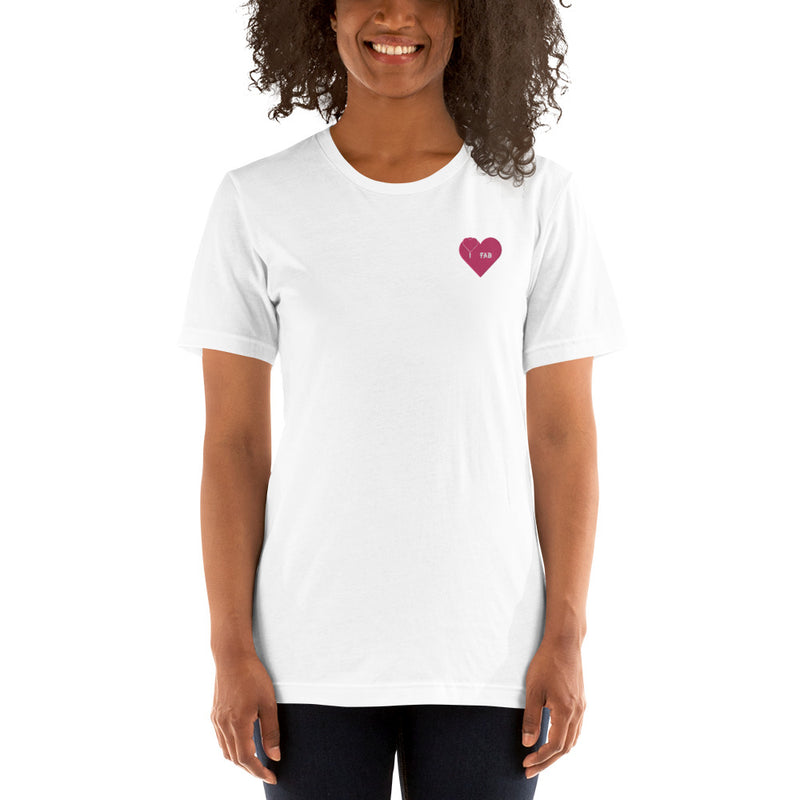 ImFabolous PrettyPink Short-Sleeve Unisex T-Shirt (PinkHeart)