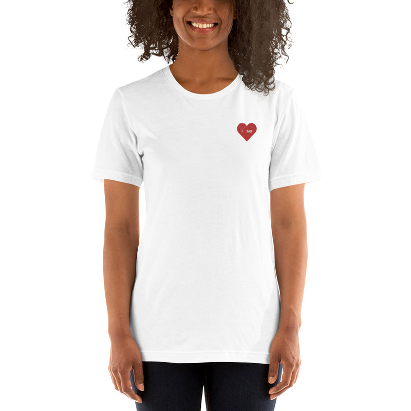 ImFabolous BloodRed Short-Sleeve Unisex T-Shirt (RedHeart)