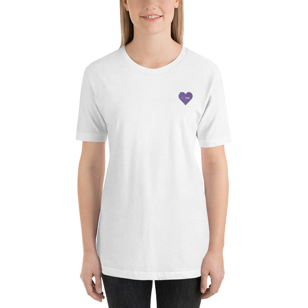 ImFabolous PurplePassion Short-Sleeve Unisex T-Shirt (PurpleHeart)